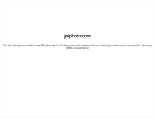 Tablet Screenshot of joiphoto.com